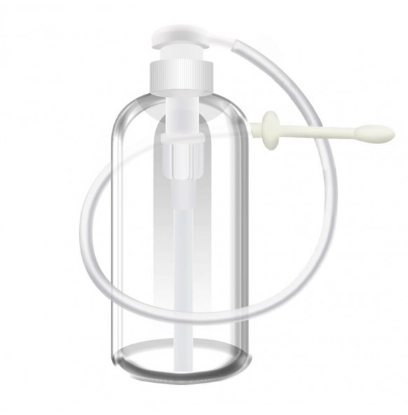 MIZZZEE Press Bottle Washer Anal Douche Vagina Cleaning Kit 600ML